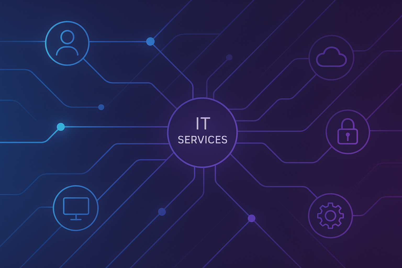 Illustration of IT services